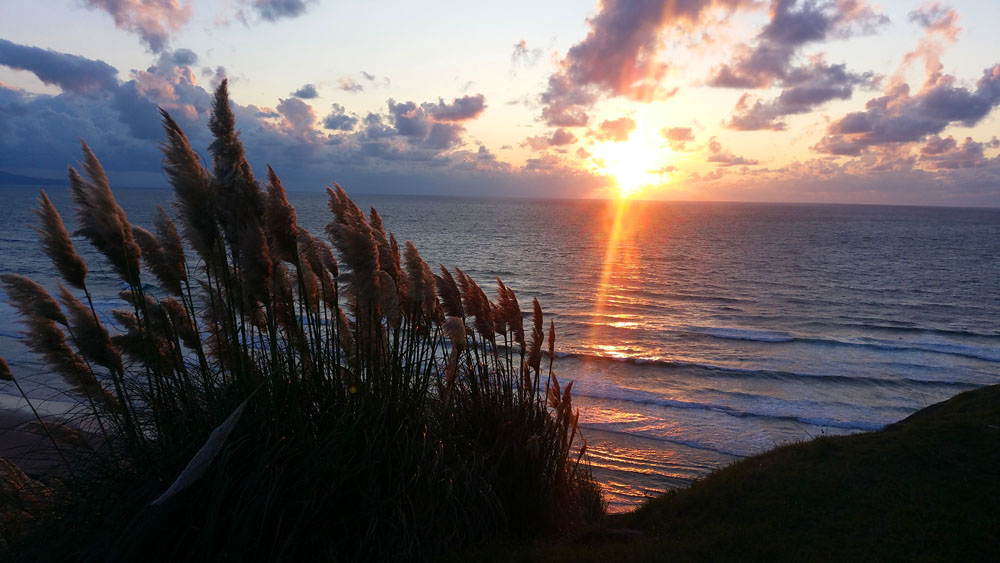 coucher de soleil
