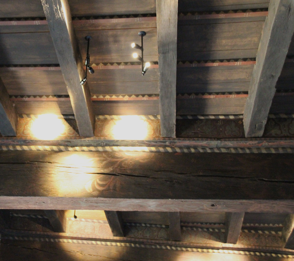 plafond peint