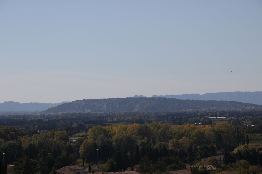 vue alpilles