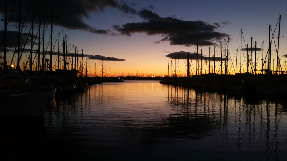 coucher de soleil