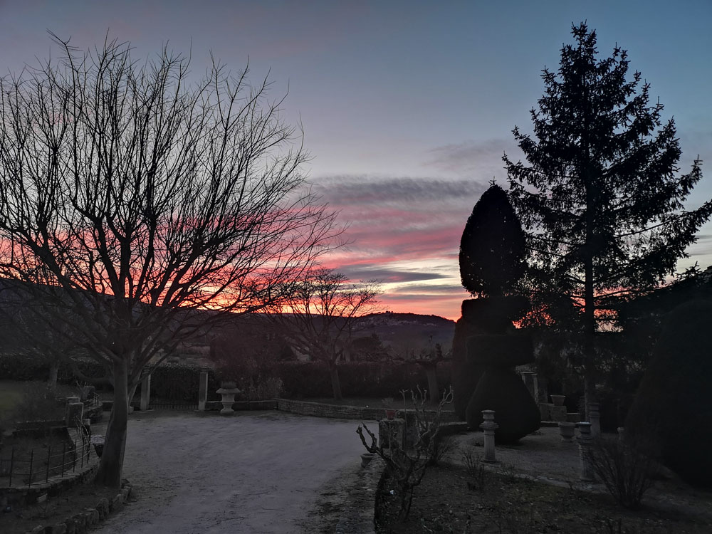 coucher de soleil