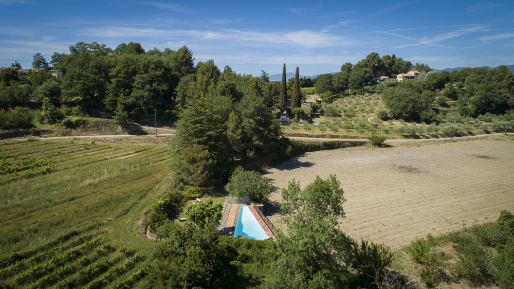 piscine drone