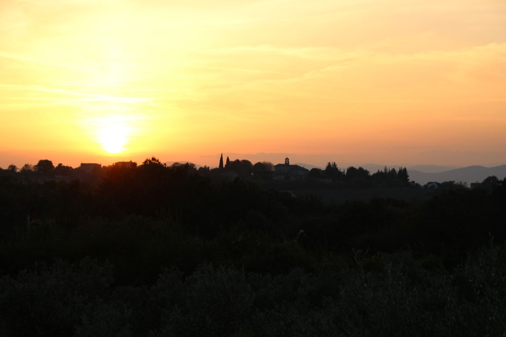 coucher de soleil