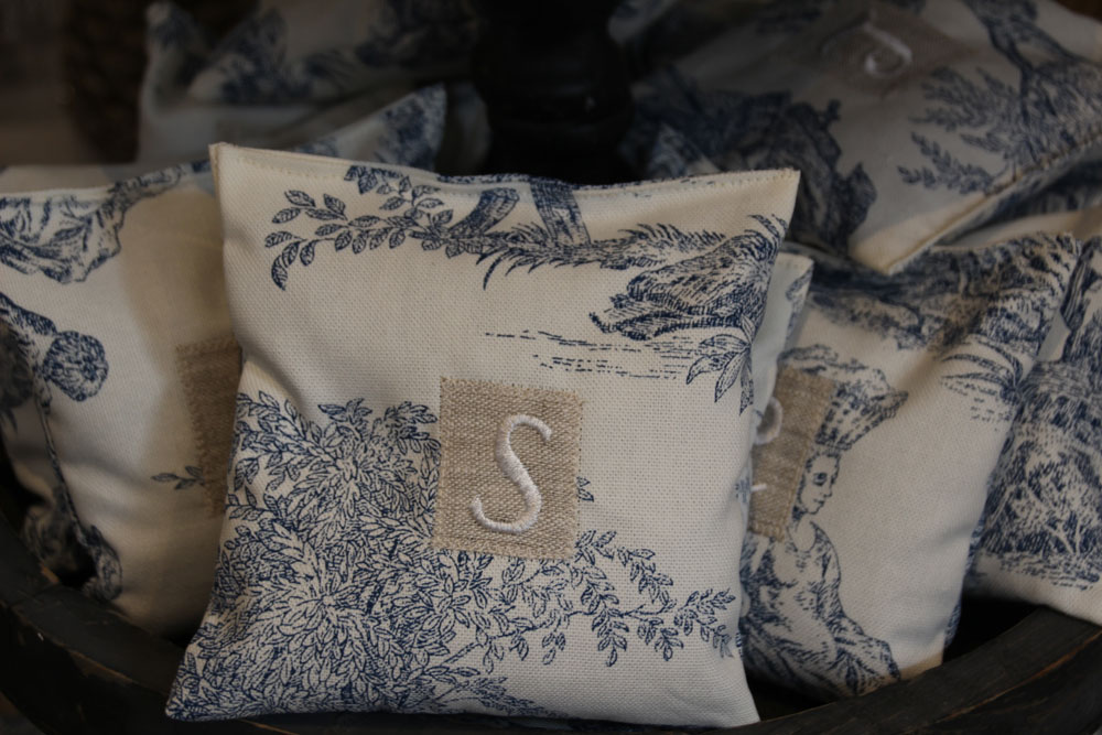 coussin lavandin