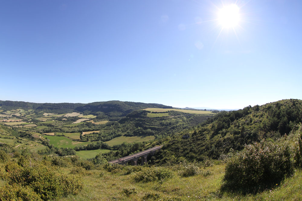 vue vallee viaduc
