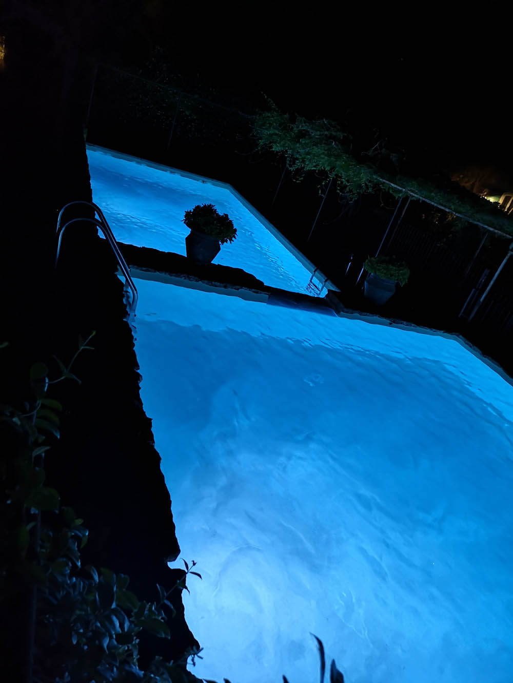 piscine nuit